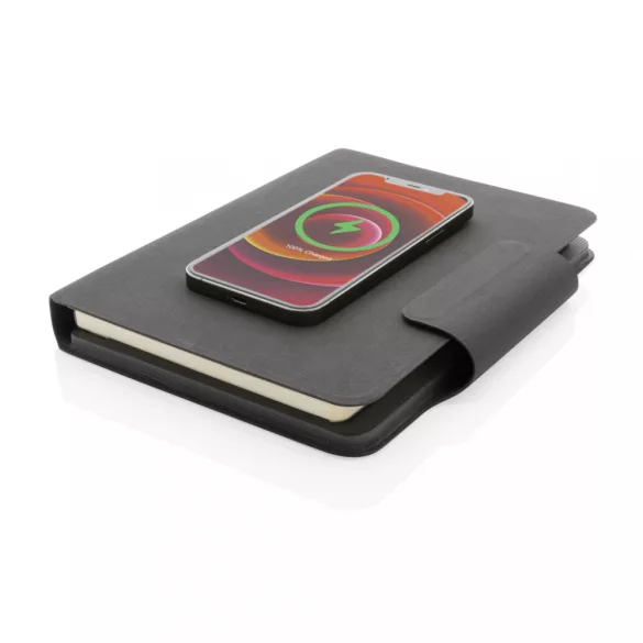 P774312-Notebook-A5-Artic-Magnetic-cu-incarcator-wireless-10W