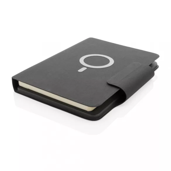 P774312-Notebook-A5-Artic-Magnetic-cu-incarcator-wireless-10W