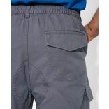 PA5096 - Pantaloni lungi din material - SAFETY - [Negru]