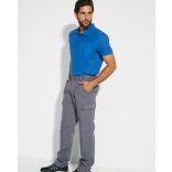 PA5096 - Pantaloni lungi din material - SAFETY - [Negru]