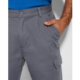 PA5096 - Pantaloni lungi din material - SAFETY - [Plumb]