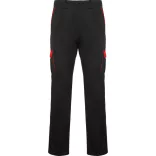PA8408 - Pantaloni lungi - TROOPER - [Negru/Rosu]