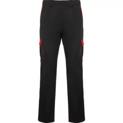 PA8408 - Pantaloni lungi - TROOPER - [Negru/Rosu]