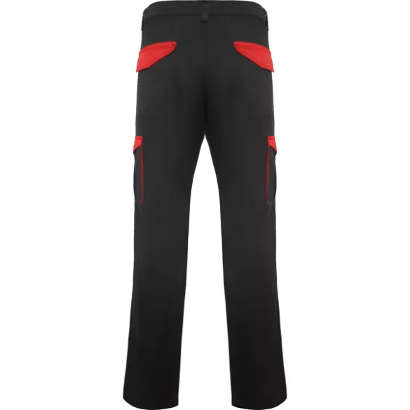 PA8408 - Pantaloni lungi - TROOPER - [Negru/Rosu]