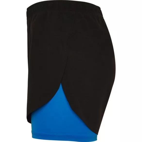 PC6655 - Bermude sport de dama - LANUS - [Negru/Albastru royal]