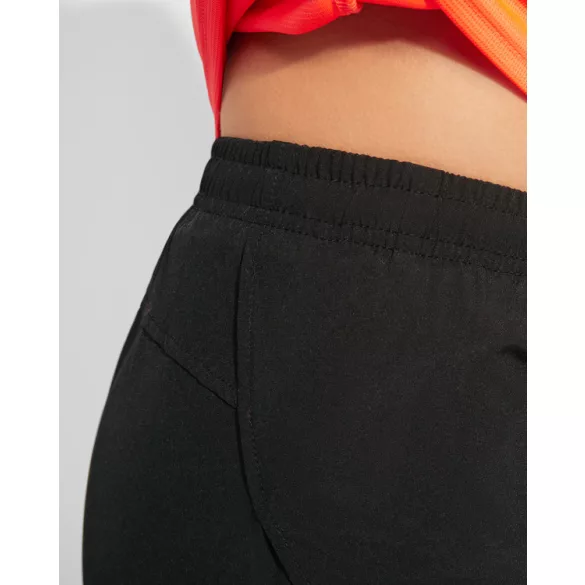 PC6655 - Bermude sport de dama - LANUS - [Negru/Albastru royal]