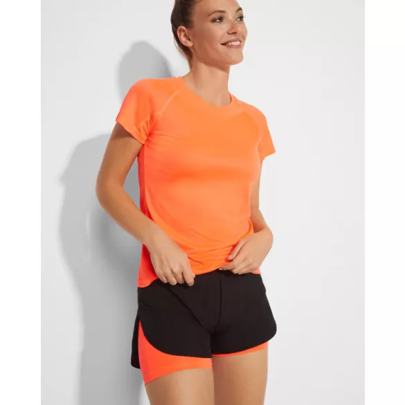 PC6655 - Bermude sport de dama - LANUS - [Negru/Albastru royal]