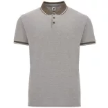 PO0395 - Tricou polo - BOWIE - [Verde militar inchis melanj]