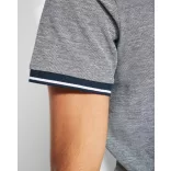 PO0395 - Tricou polo - BOWIE - [Verde militar inchis melanj]