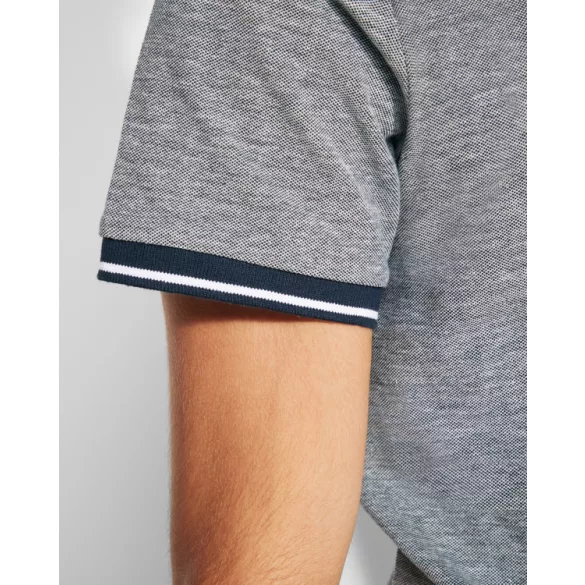 PO0395 - Tricou polo - BOWIE - [Verde militar inchis melanj]