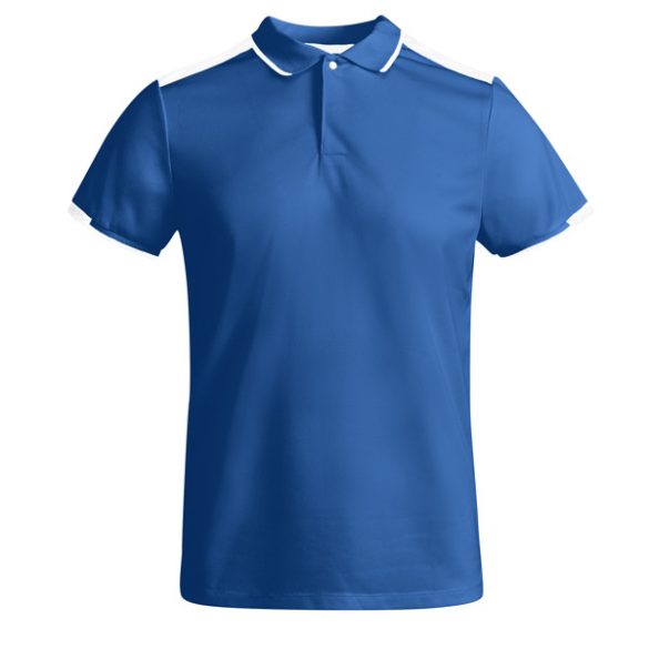 PO0402 - Tricou polo tehnic adulti - TAMIL - [Albastru royal/Alb]