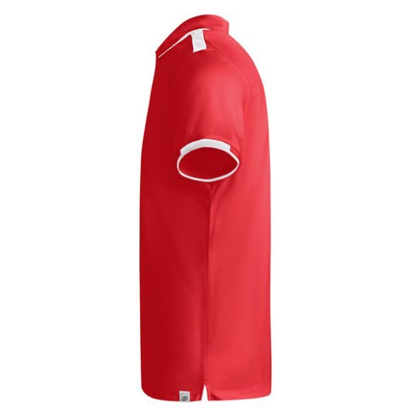 PO0402 - Tricou polo tehnic adulti - TAMIL - [Rosu/Alb]