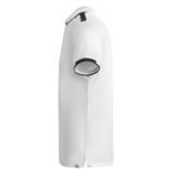 PO0402 - Tricou polo tehnic copii - TAMIL - [Alb/Negru]