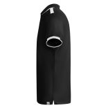 PO0402 - Tricou polo tehnic copii - TAMIL - [Negru/Alb]