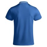PO0402 - Tricou polo tehnic copii - TAMIL - [Albastru royal/Alb]