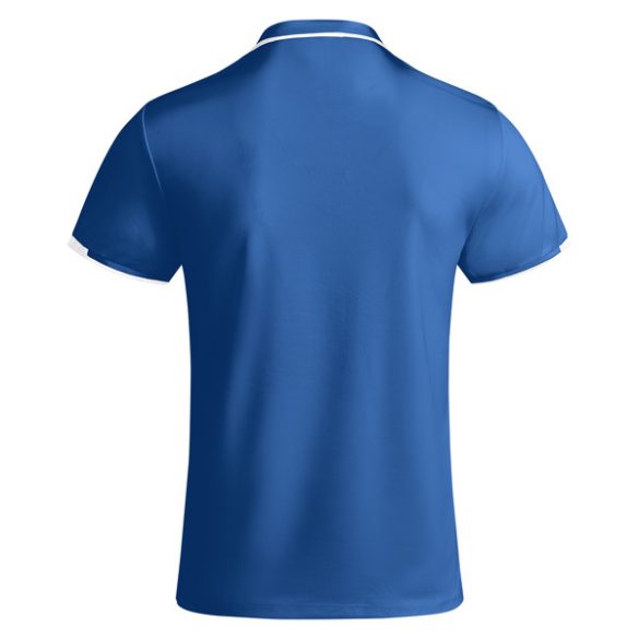 PO0402 - Tricou polo tehnic copii - TAMIL - [Albastru royal/Alb]
