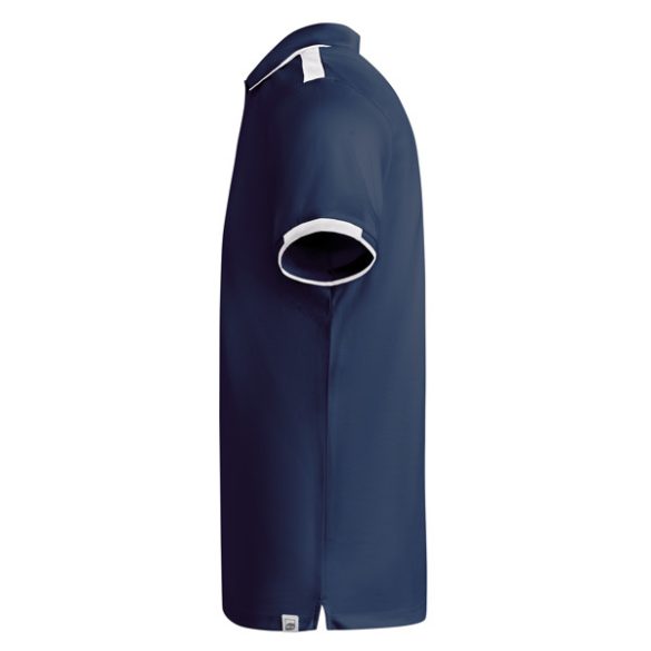 PO0402 - Tricou polo tehnic copii - TAMIL - [Bleumarin/Alb]