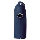 PO0402 - Tricou polo tehnic copii - TAMIL - [Bleumarin/Alb]