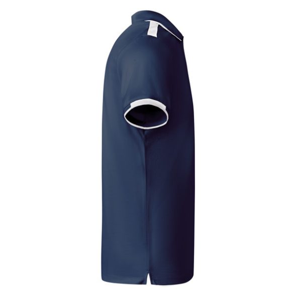 PO0402 - Tricou polo tehnic copii - TAMIL - [Bleumarin/Alb]