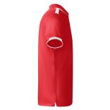 PO0402 - Tricou polo tehnic copii - TAMIL - [Rosu/Alb]