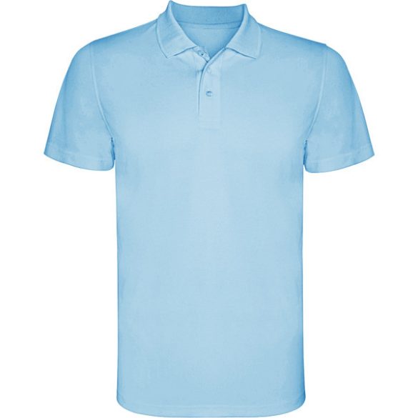 PO0404 - Tricou polo tehnic adulti - MONZHA - [Albastru celest]