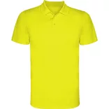 PO0404 - Tricou polo tehnic adulti - MONZHA - [Galben fluorescent]