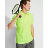 PO0404 - Tricou polo tehnic adulti - MONZHA - [Galben fluorescent]