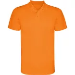 PO0404 - Tricou polo tehnic adulti - MONZHA - [Portocaliu fluorescent]