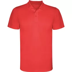 PO0404 - Tricou polo tehnic adulti - MONZHA - [Rosu]