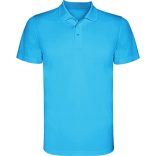 PO0404 - Tricou polo tehnic copii - MONZHA - [Turcoaz]