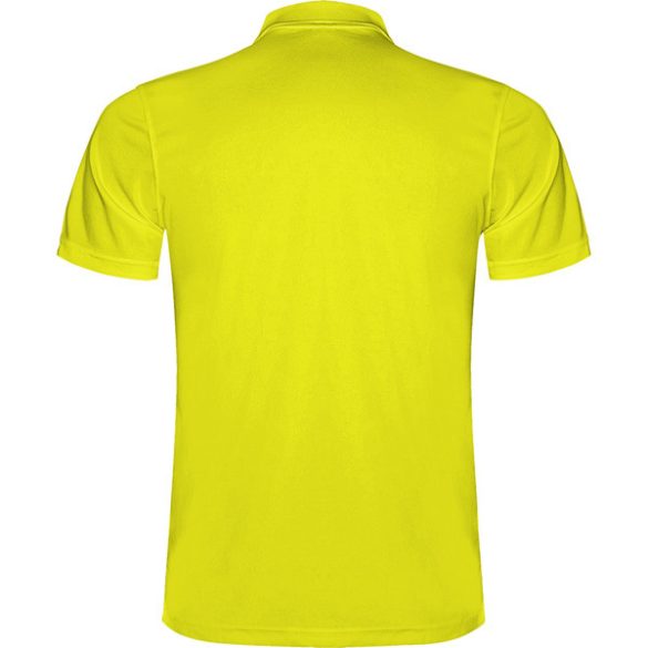 PO0404 - Tricou polo tehnic copii - MONZHA - [Galben fluorescent]
