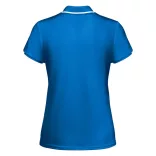 PO0409 - Tricou polo tehnic - TAMIL WOMAN - [Albastru royal/Alb]