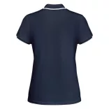 PO0409 - Tricou polo tehnic - TAMIL WOMAN - [Bleumarin/Alb]