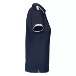 PO0409 - Tricou polo tehnic - TAMIL WOMAN - [Bleumarin/Alb]