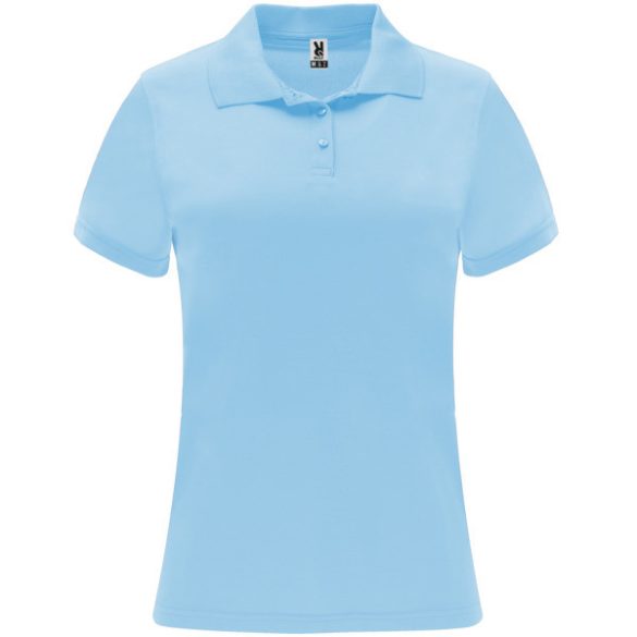 PO0410 - Tricou polo tehnic dama - MONZHA WOMAN - [Albastru celest]