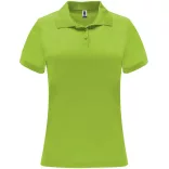 PO0410 - Tricou polo tehnic dama - MONZHA WOMAN - [Verde lime]