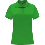 PO0410 - Tricou polo tehnic dama - MONZHA WOMAN - [Verde tei]
