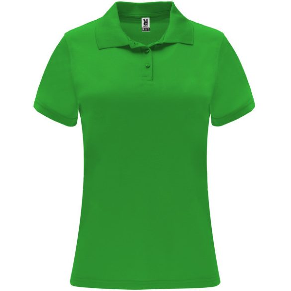 PO0410 - Tricou polo tehnic dama - MONZHA WOMAN - [Verde tei]