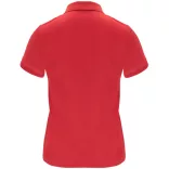 PO0410 - Tricou polo tehnic dama - MONZHA WOMAN - [Rosu]