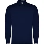 PO5009 - Tricou polo cu maneca lunga - CARPE - [Bleumarin]