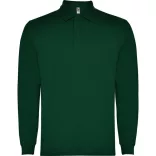 PO5009 - Tricou polo cu maneca lunga - CARPE - [Verde sticla]