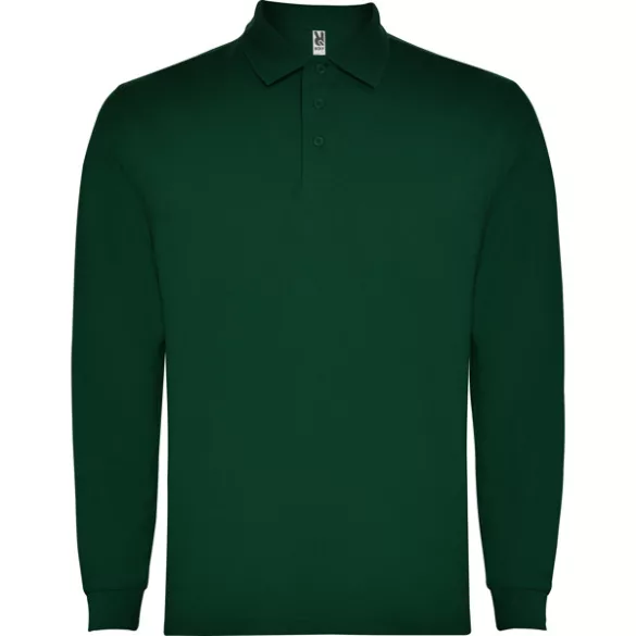 PO5009 - Tricou polo cu maneca lunga - CARPE - [Verde sticla]