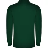 PO5009 - Tricou polo cu maneca lunga - CARPE - [Verde sticla]