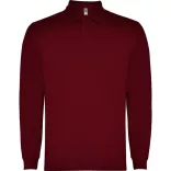 PO5009 - Tricou polo cu maneca lunga - CARPE - [Grena]