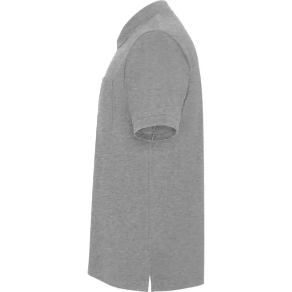 PO6607 - Tricou polo cu maneca scurta - CENTAURO PREMIUM - [Gri melanj]