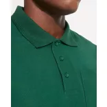PO6607 - Tricou polo cu maneca scurta - CENTAURO PREMIUM - [Gri melanj]