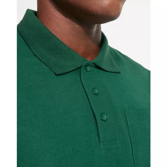 PO6607 - Tricou polo cu maneca scurta - CENTAURO PREMIUM - [Gri melanj]