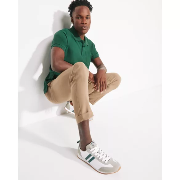 PO6607 - Tricou polo cu maneca scurta - CENTAURO PREMIUM - [Gri melanj]