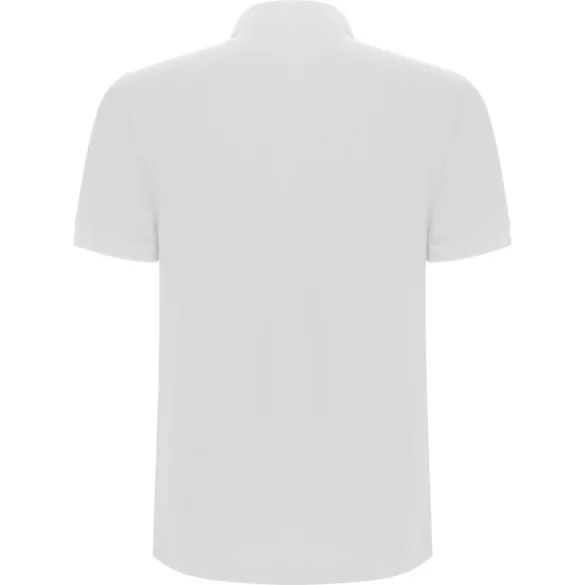 PO6609 - Tricou polo adulti - PEGASO PREMIUM - [Alb]