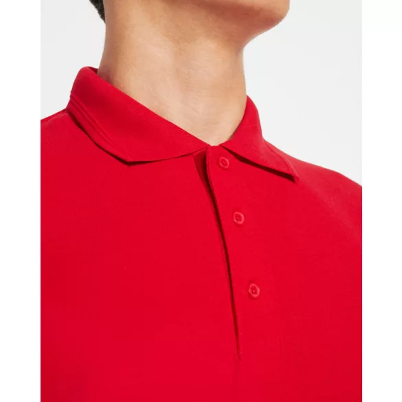 PO6609 - Tricou polo adulti - PEGASO PREMIUM - [Alb]